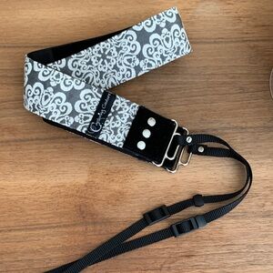 Capturing Couture Black and White Camera Strap